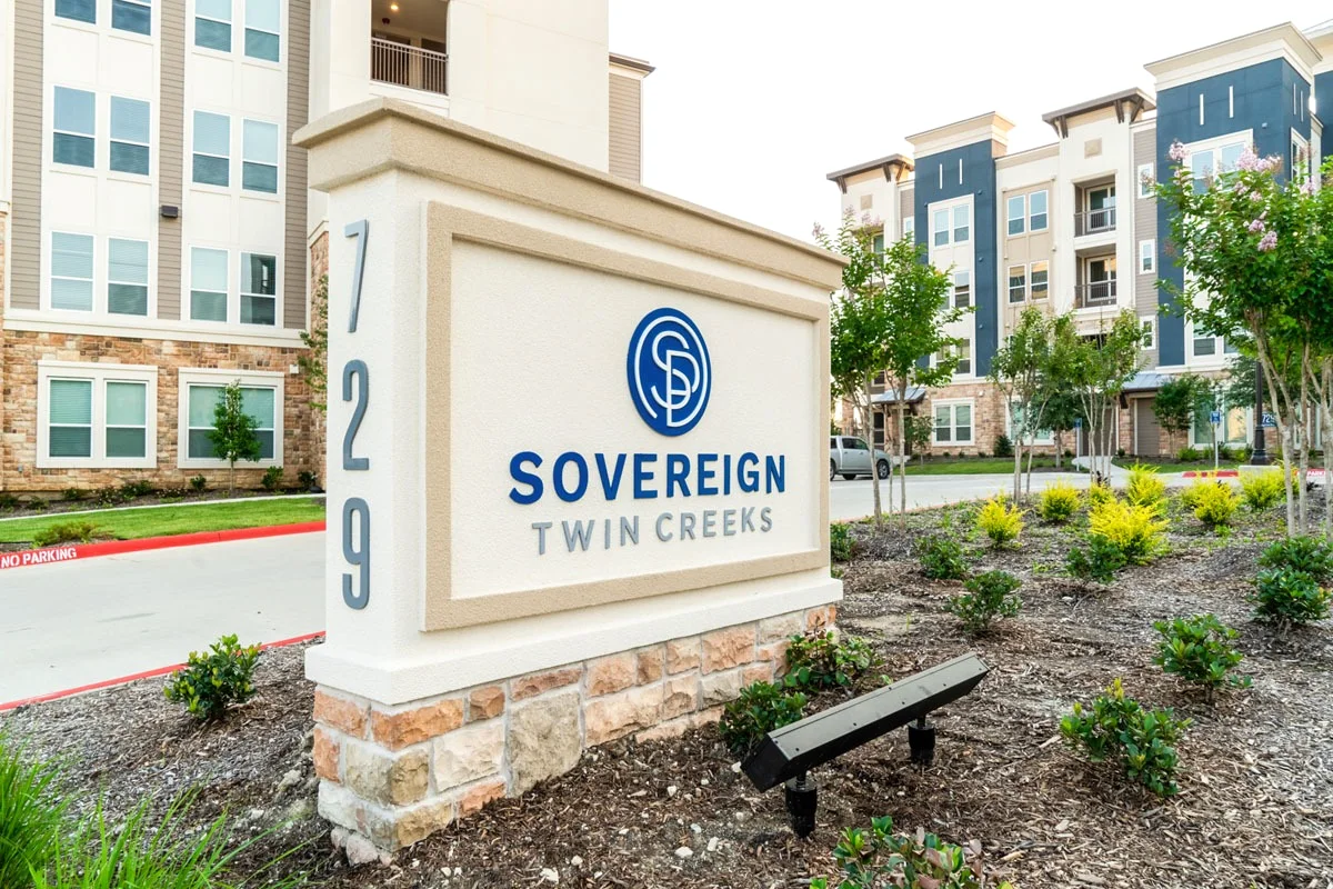 Sovereign at Twin Creeks client-supplied exterior